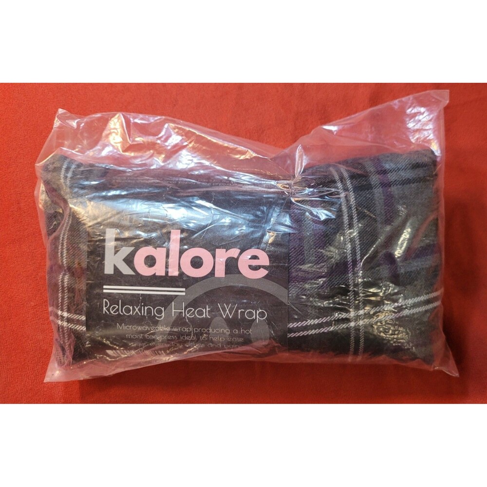 NISP Kalore Microwavable Heat Wrap Pack Pad Back Stomach  Head Comfort Cramps
